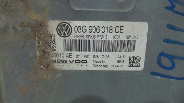 03G906018CE Модуль управления (ЭБУ) двигателем купить Харьков