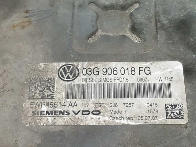 03G906018FG VAG Блок управления двигателем купить в Запорожье