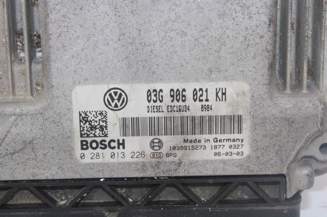 VAG 03G906021KH Блок управления двигателем в наличии Харьков