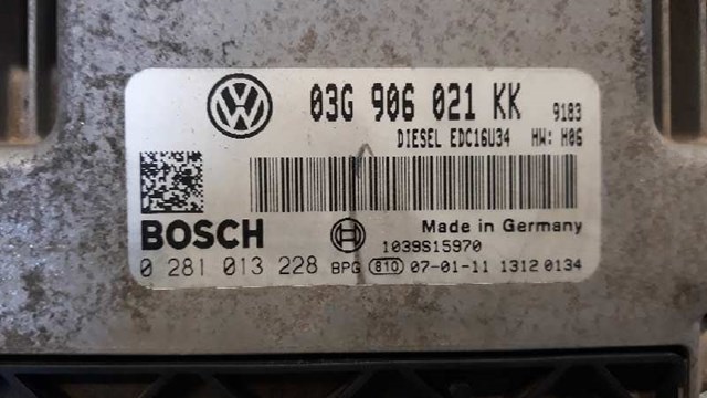 03G906021KK VAG Блок управления двигателем купить в Украина