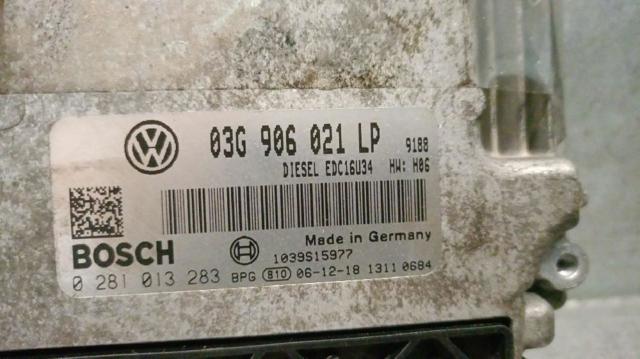 VAG 03G906021LP Блок управления двигателем в наличии Харьков