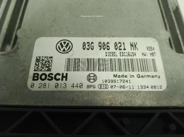 VAG 03G906021NK Блок управления двигателем в наличии Каменское