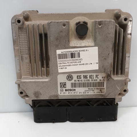 VAG 03G906021PC Блок управления двигателем в наличии Винница