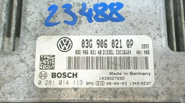 VAG 03G906021QP Блок управления двигателем в наличии Львов