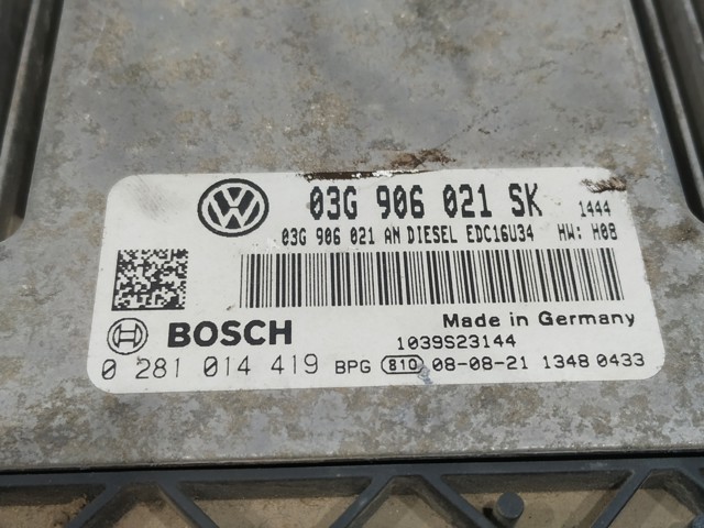 03G906021SK VAG Модуль управления (ЭБУ) двигателем купить в Полтава