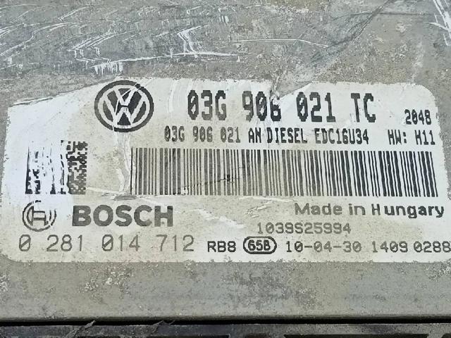 03G906021TC VAG Модуль управления (ЭБУ) двигателем купить в Львов
