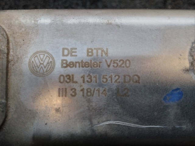 EGR Válvula Cooler para Volkswagen Tiguan (5N2) País 4Motion Bluemotion / 04.11 - 12.15 CFFB 03L131512DQ