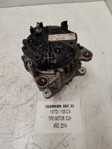Unidade de controle do motor UCE para Volkswagen Golf VI 1.6 TDI CAEC 03L903023