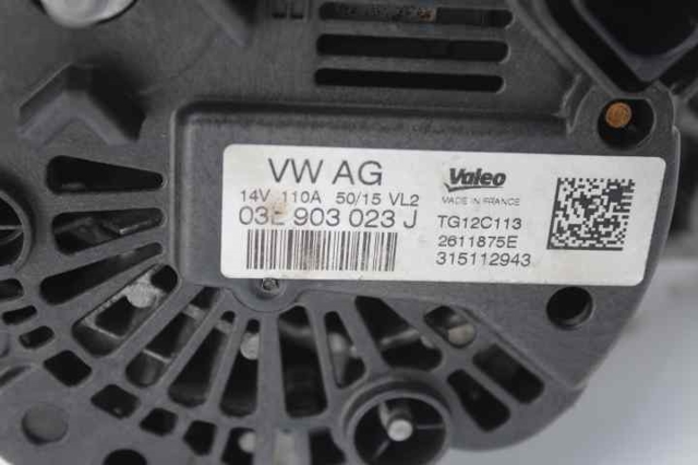 03L903023JX VAG Генератор купить в Сумы