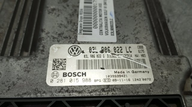 03L906022LC VAG Блок управления двигателем купить в Сумы