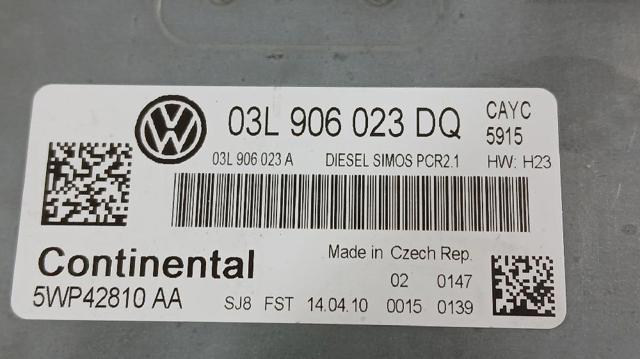 03L906023DQ VAG Модуль управления (ЭБУ) двигателем купить в Хмельницкий