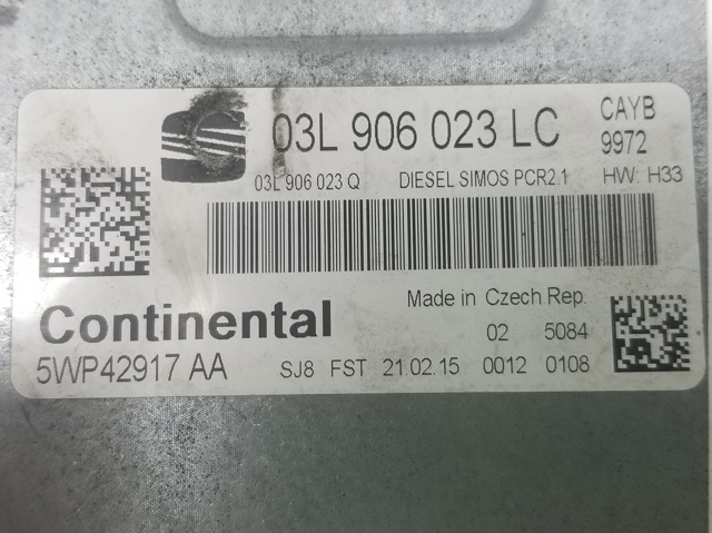 03L906023LC VAG Блок управления двигателем купить в Николаев