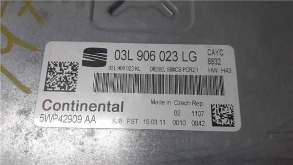 VAG 03L906023LG Модуль управления (ЭБУ) двигателем в наличии Днепр