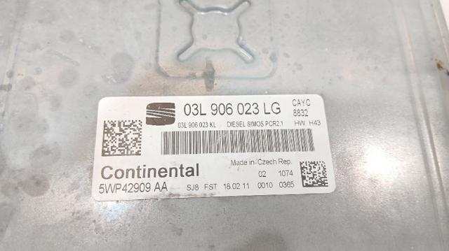 03L906023LG VAG Модуль управления (ЭБУ) двигателем купить в Николаев