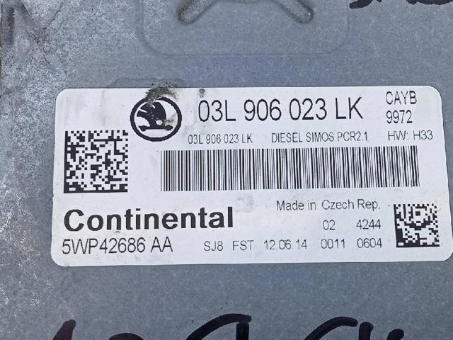 VAG 03L906023LK Модуль управления (ЭБУ) двигателем в наличии Каменское