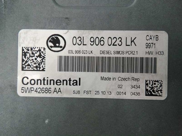 03L906023LK VAG Блок управления двигателем купить в Николаев