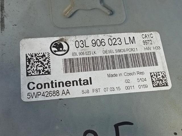 VAG 03L906023LM Блок управления двигателем в наличии Павлоград