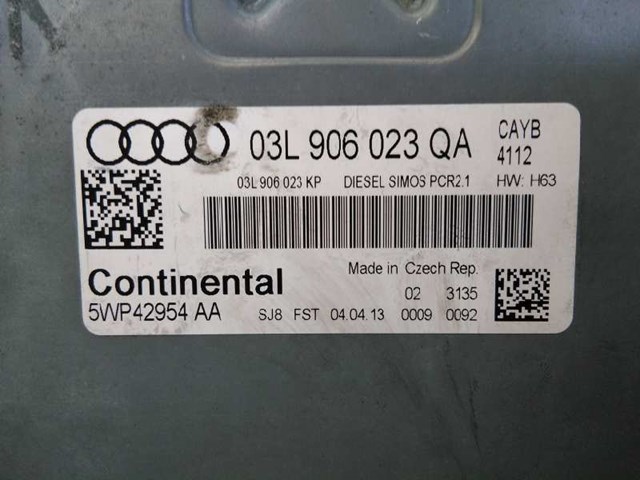 03L906023QA VAG Модуль управления (ЭБУ) двигателем купить в Каменское