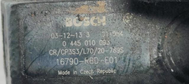 Bomba de combustível de pressão alta Honda Civic 8 FK, FN