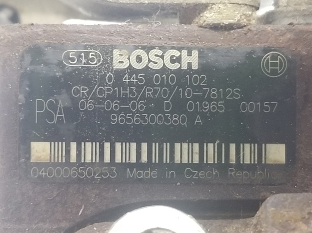 Bomba injetora para Peugeot 308 1.6 HDI 9Hz 0445010102
