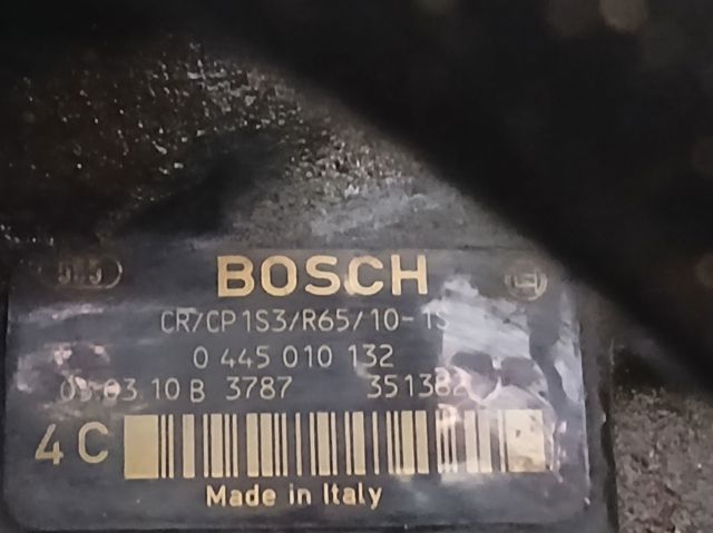 Bomba de combustível de pressão alta 0445010132 Peugeot/Citroen