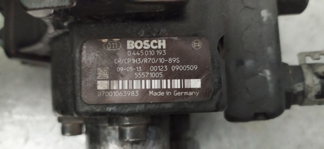 Bomba de alta pressão para Opel Insignia A hatchback (G09) (01.08 - 01.00) 2.0 cdti (07.08- ) at 20 dth 0445010193
