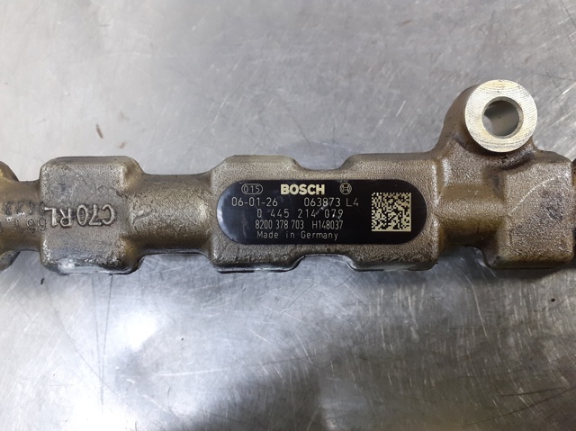 0445214079 RENAULT Распределитель топлива (рампа) купить в Ровно