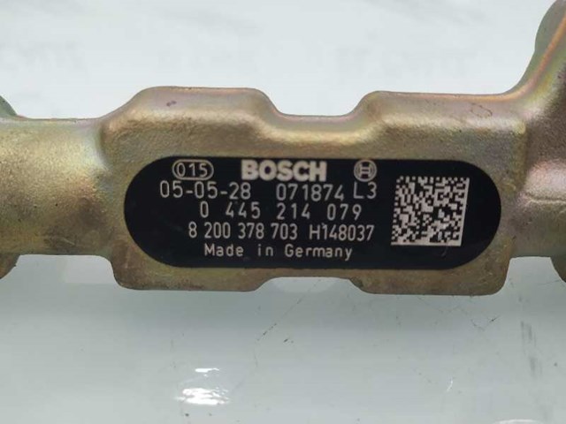 0445214079 RENAULT Распределитель топлива (рампа) купить в Сумы