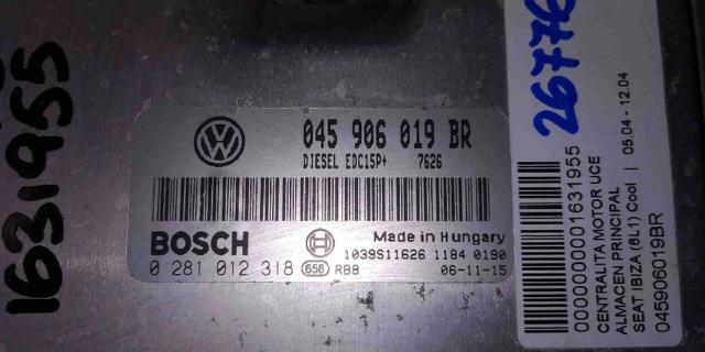 VAG 045906019BR Модуль управления (ЭБУ) двигателем в наличии Харьков