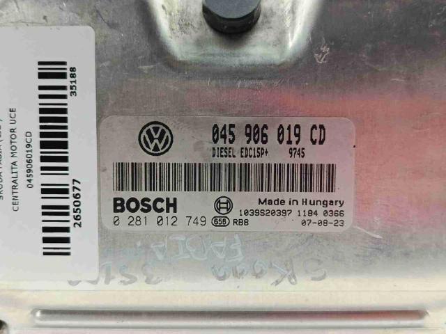 VAG 045906019CD Блок управления двигателем в наличии Тернополь