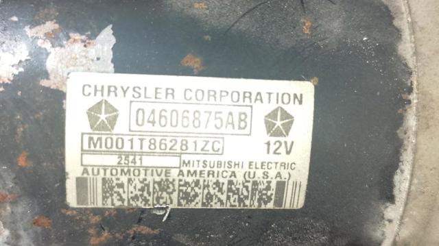 CHRYSLER 04606875AB Стартер в наличии Одесса