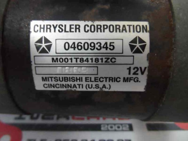 04609345 CHRYSLER Стартер купить в Винница