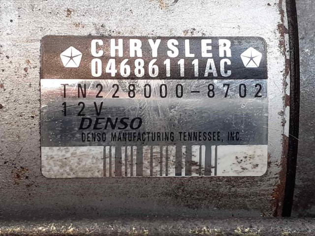 04686111AC CHRYSLER Стартер купить в Запорожье