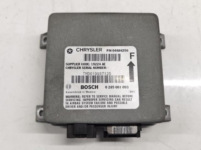 Módulo processador de controlo da bolsa de ar (Centralina eletrônica AIRBAG) 04686256 Chrysler