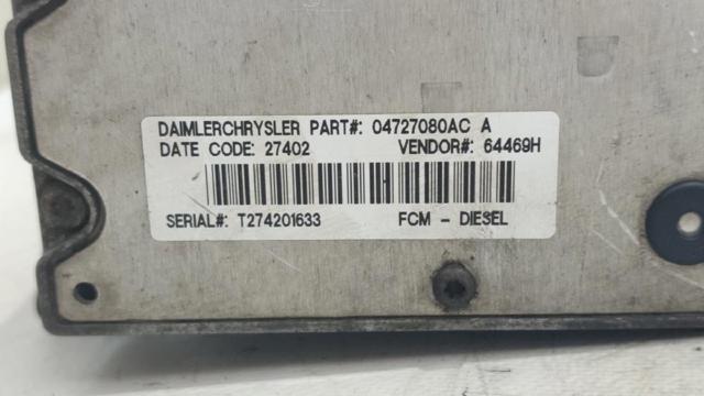 CHRYSLER 04727080AC в наличии Ирпень