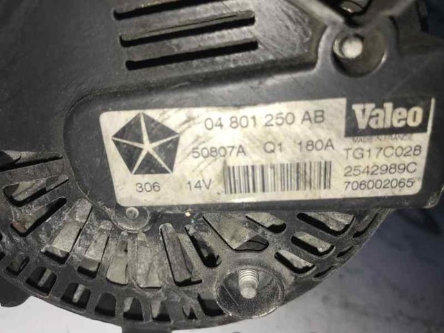 CHRYSLER 04801250AB Генератор в наличии Одесса