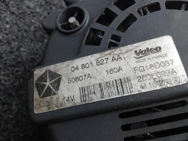 CHRYSLER 04801827AA Генератор в наличии Полтава
