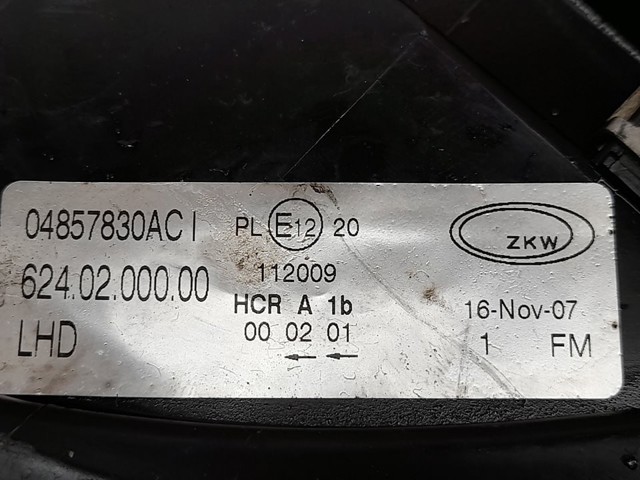 04857830AC CHRYSLER Фара правая купить в Ирпень