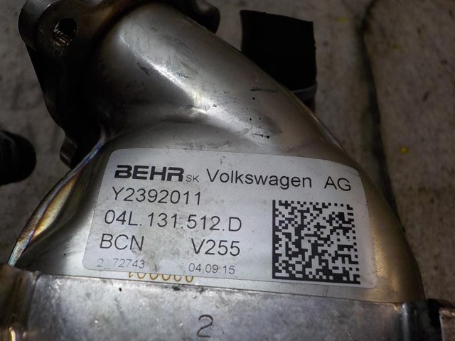 04L131512AM Радиатор системы EGR рециркуляции выхлопных газов купить Львов