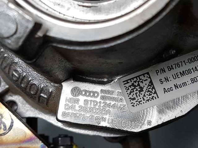 VAG 04L253020A Турбина в наличии Черкассы