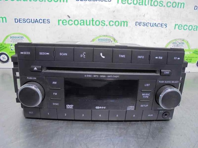 Aparelhagem de som (rádio AM/FM) 05064953AH Chrysler