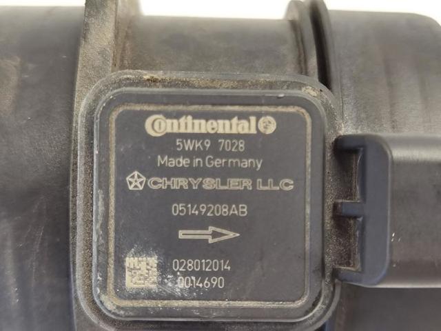 CHRYSLER 05149208AB Датчик потока (расхода) воздуха, расходомер M.A.F. - (Mass Airflow) в наличии Украина
