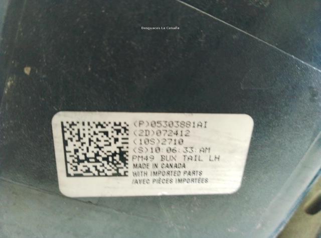 05303881AI CHRYSLER купить в Кривой Рог