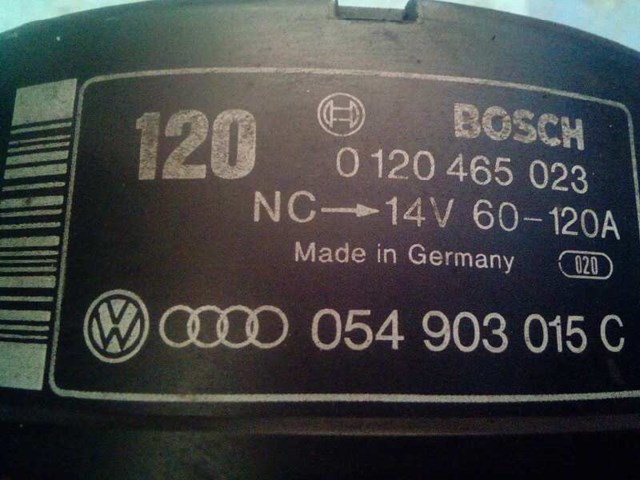 Alternador para Audi A6 2.4 AGA 054903015C