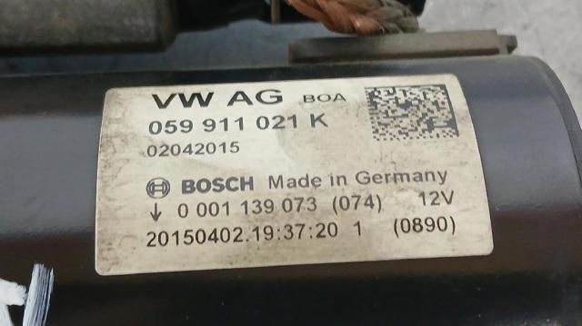 059911021K PORSCHE Стартер купить в Ужгород