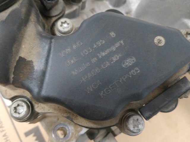 Cabeça de motor (CBC) Volkswagen Golf 8 CD1, DA1