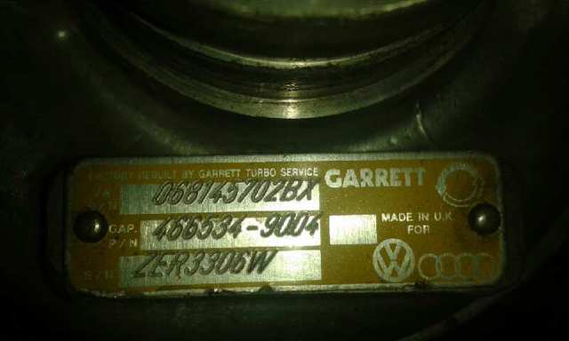 Turbina Volkswagen Passat 32B