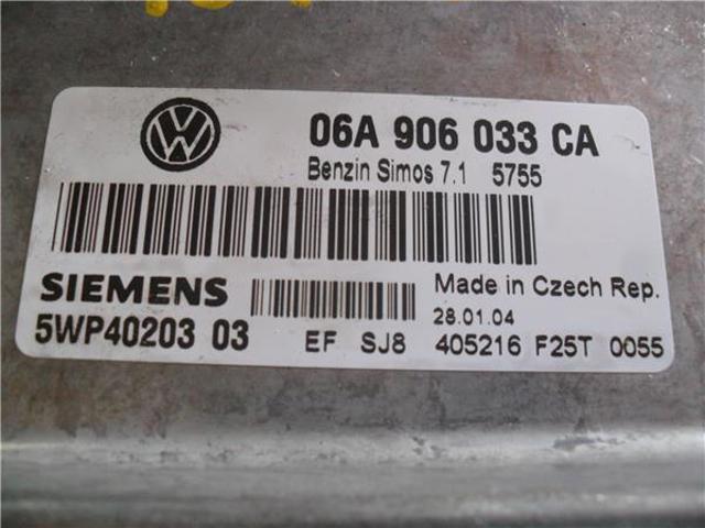 VAG 06A906033CA Модуль управления (ЭБУ) двигателем в наличии Николаев