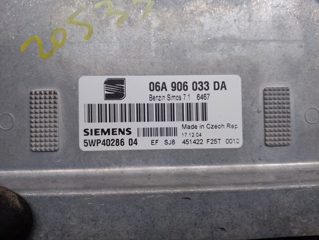 06A906033DA Блок управления двигателем купить Харьков