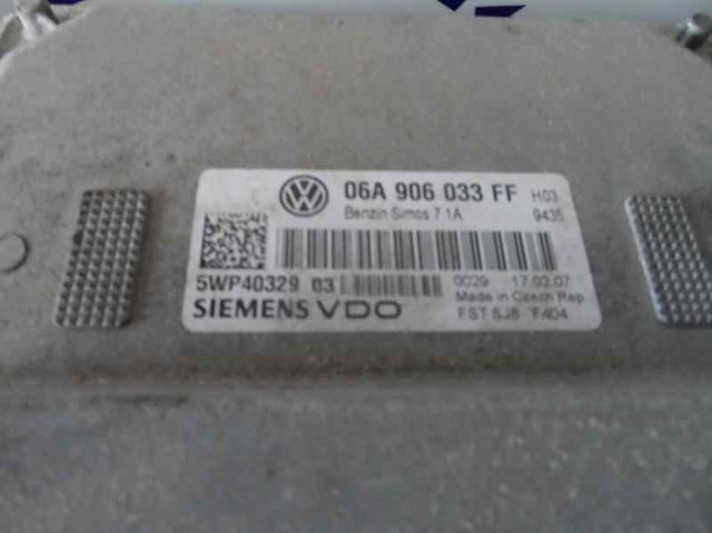 06A906033FF VAG Модуль управления (ЭБУ) двигателем купить в Запорожье